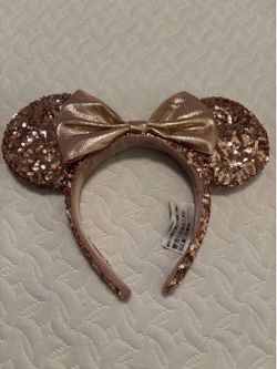 Rose Gold Minnie Ears