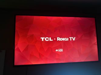 55 inch TCL Roku tv