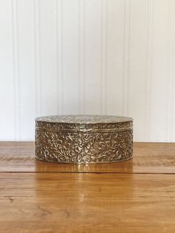 Silver Plated Jewelry Box
