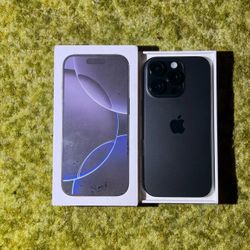 iPhone 16 Pro | 128GB | Black Titanium | Factory Unlocked