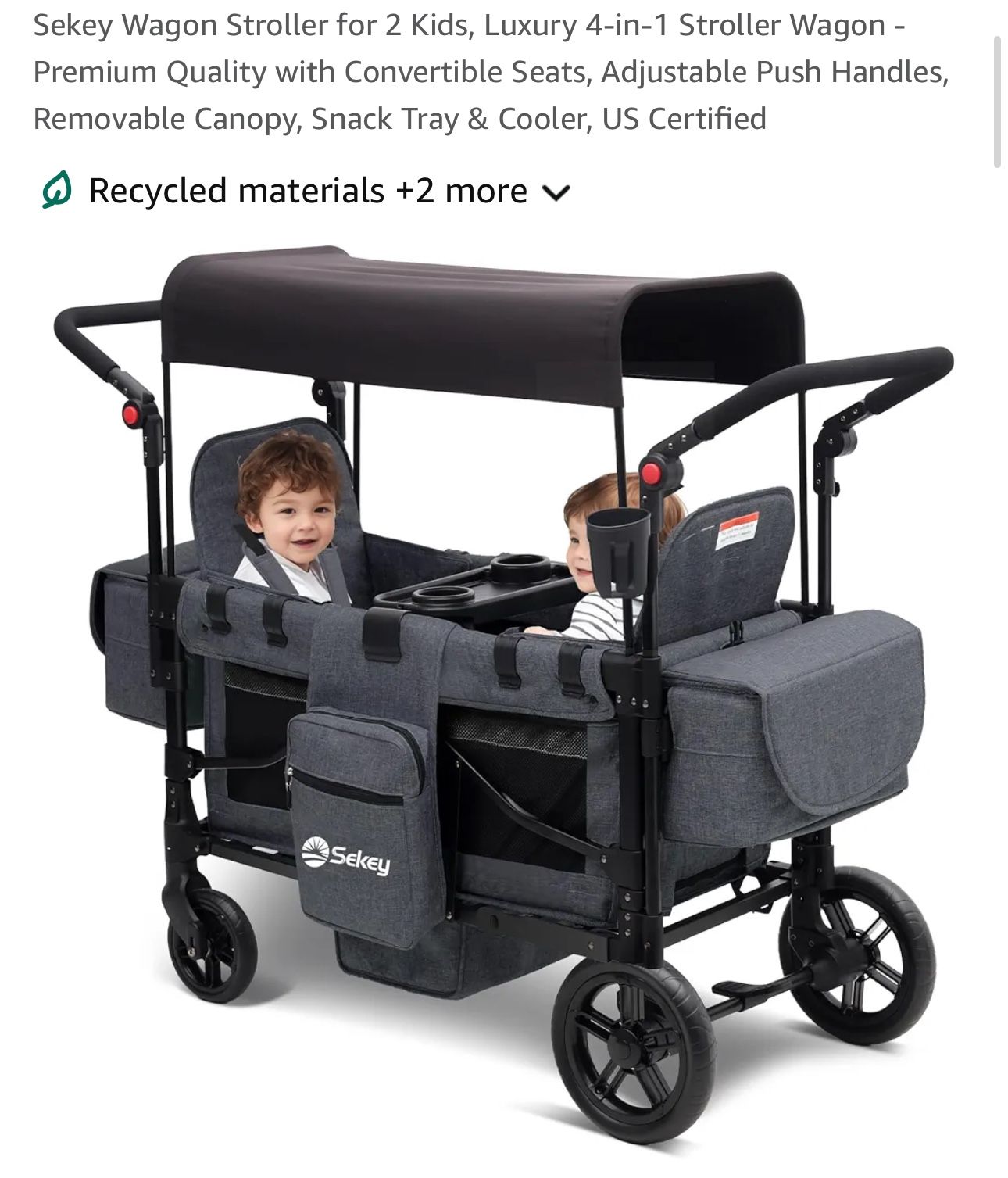 Sekey 2 Kid Wagon (New In Box)