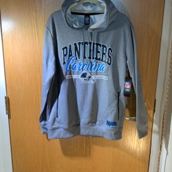 Panthers Hooded Sweatshirt-Adult - Large