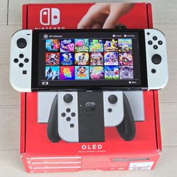 NINTENDO SWITCH OLED (BRAND NEW BUNDLE)*MODDED* UP TO 1TB MICRO SD CARD + TRIPLE BOOT SYSTEMS 