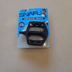 SNAFU DOMINATOR BIKE PEDALS 1/2 " AXEL