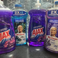 Ajax & Mr. Clean Bundle (4)