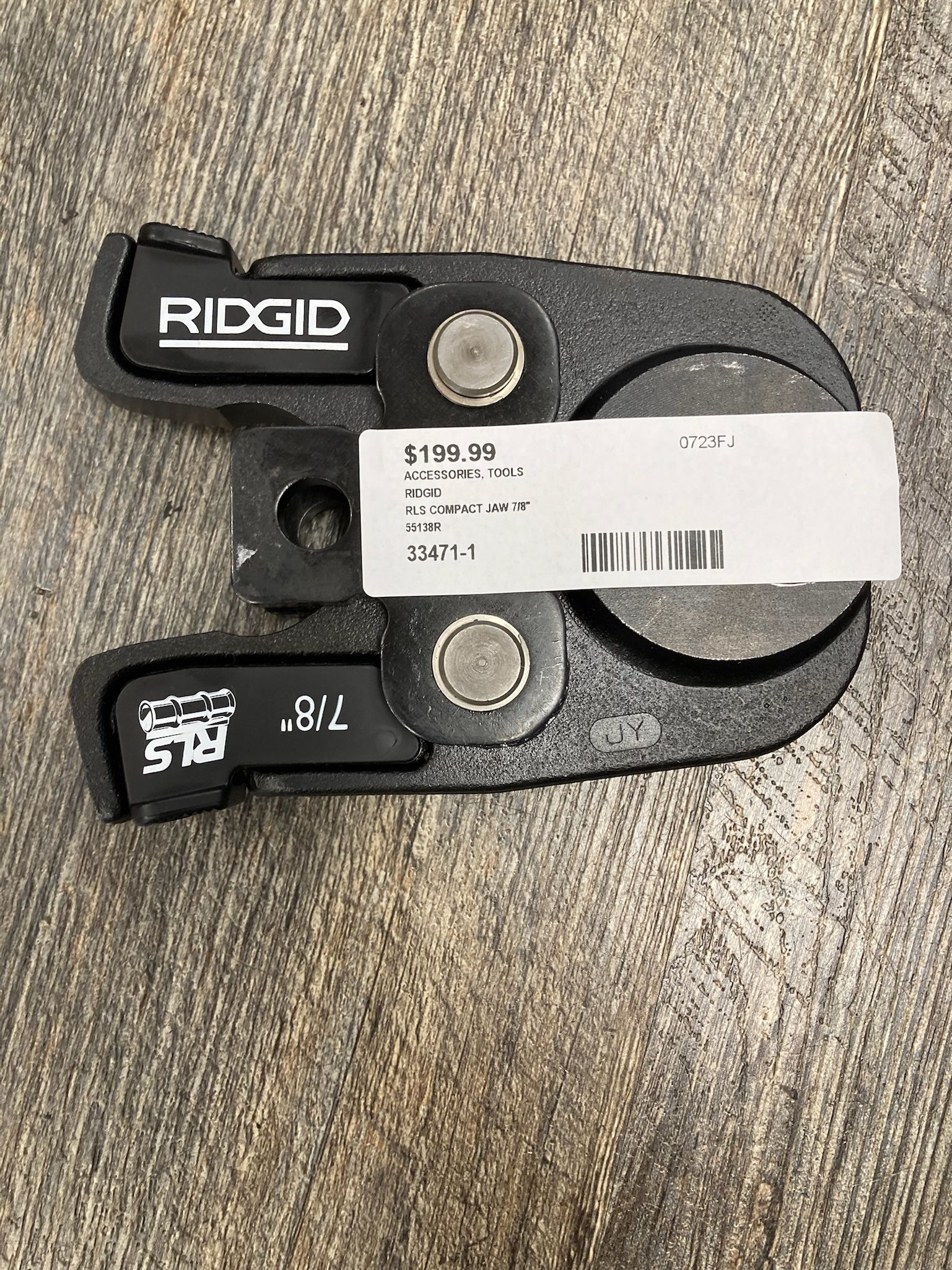 RIDGID 55138R 7/8” RLS COMPACT JAW