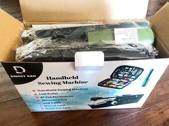 Handheld Sewing Machine with Complete Hand Sewing Machine Kit & Case