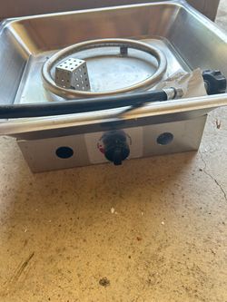 Single Wok Burner  - Built in Never used. No box