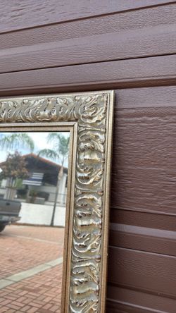 Elegant, gold, large mirror