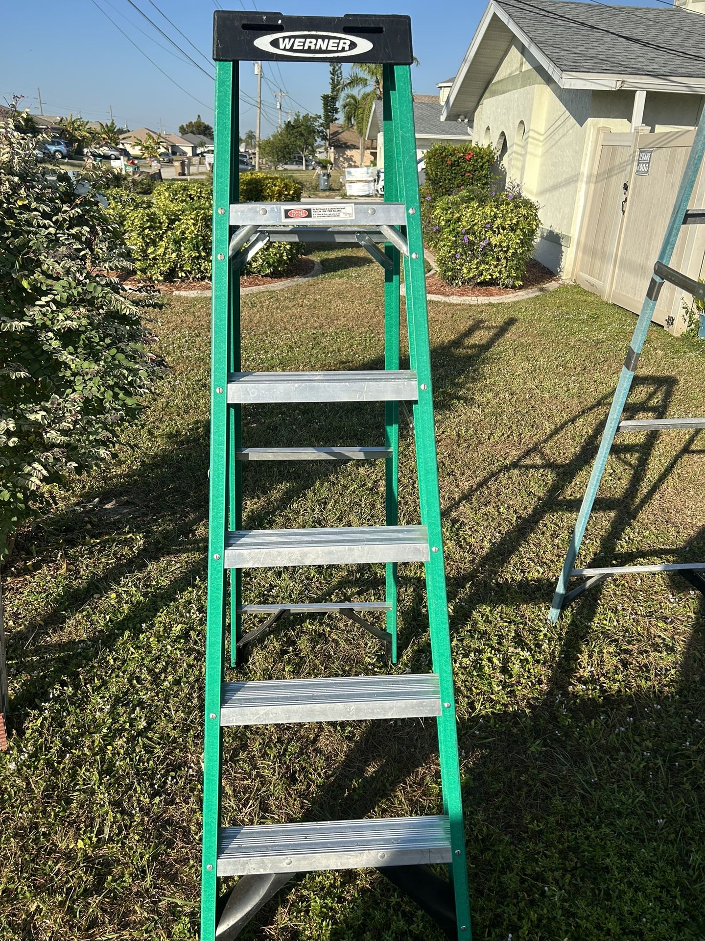 6 foot Warner step ladder