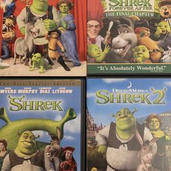 SHREK 1-4 Bundle (DVD)