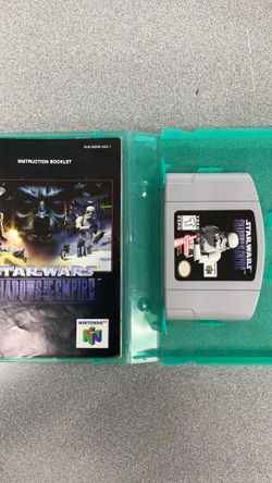 Nintendo 64 Star Wars shadows of the Empire game
