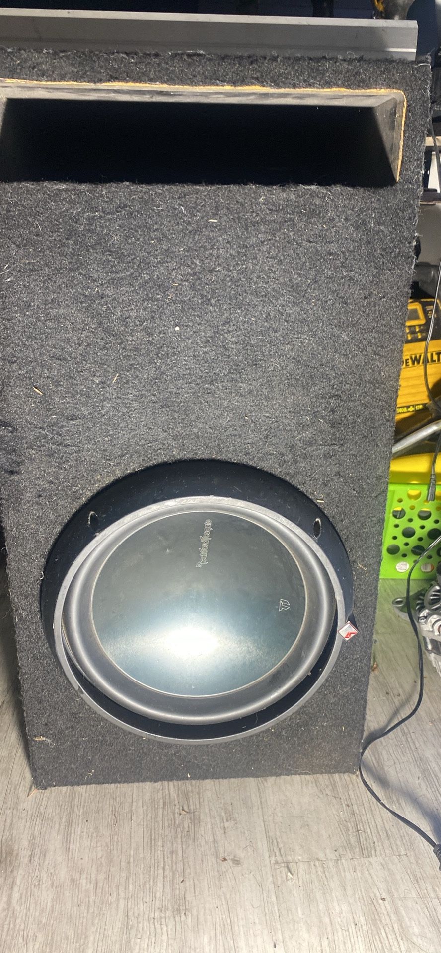 Rockford Fosgate T1 With Custom Enclosure Eclipse Power Amp