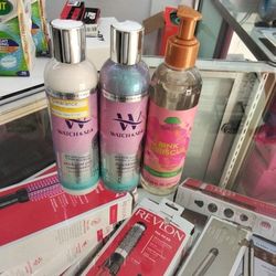 Shampoo, Conditioner, and Moisturizing Shave Oil