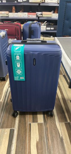 Blue 28-Inch Hardshell Spinner Luggage