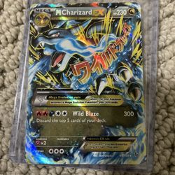 m charizard ex 69/106 pokemon card LP