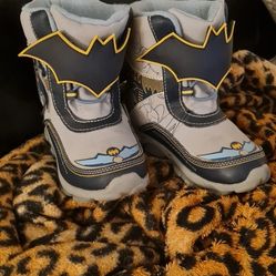 Batman Light Up Boots for Rain/Snow
