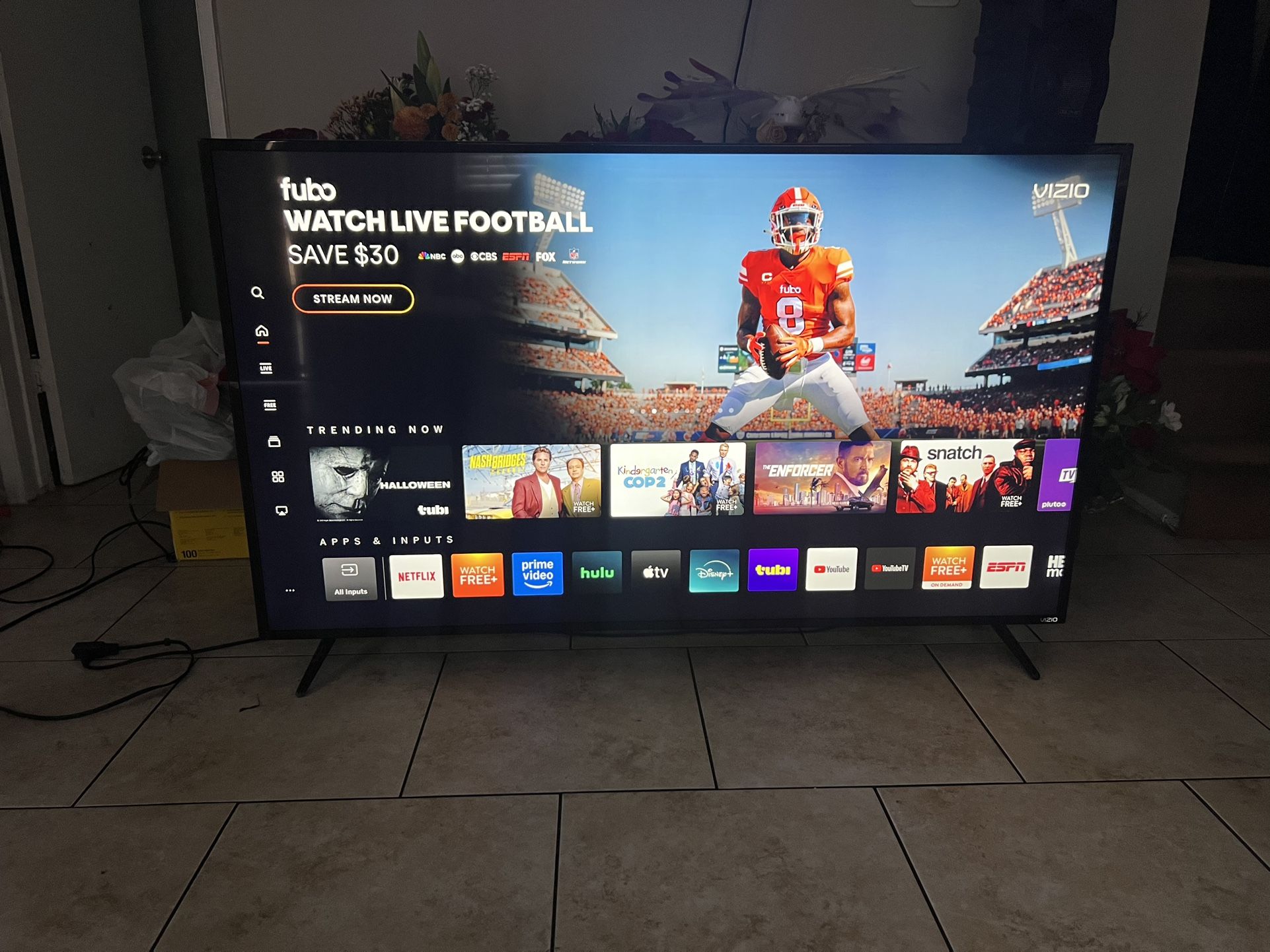 55 Inch 4K QLED Vizio Smart TV