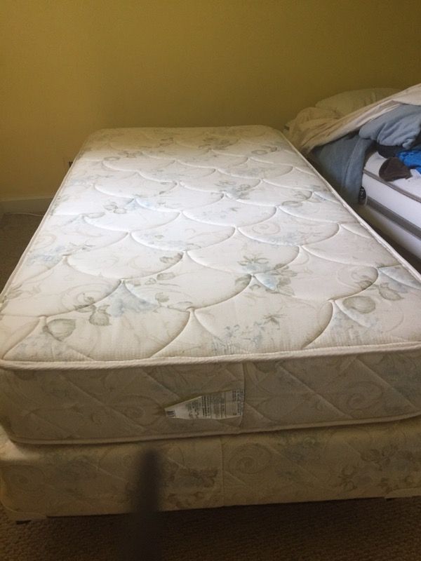 Full mattress with box