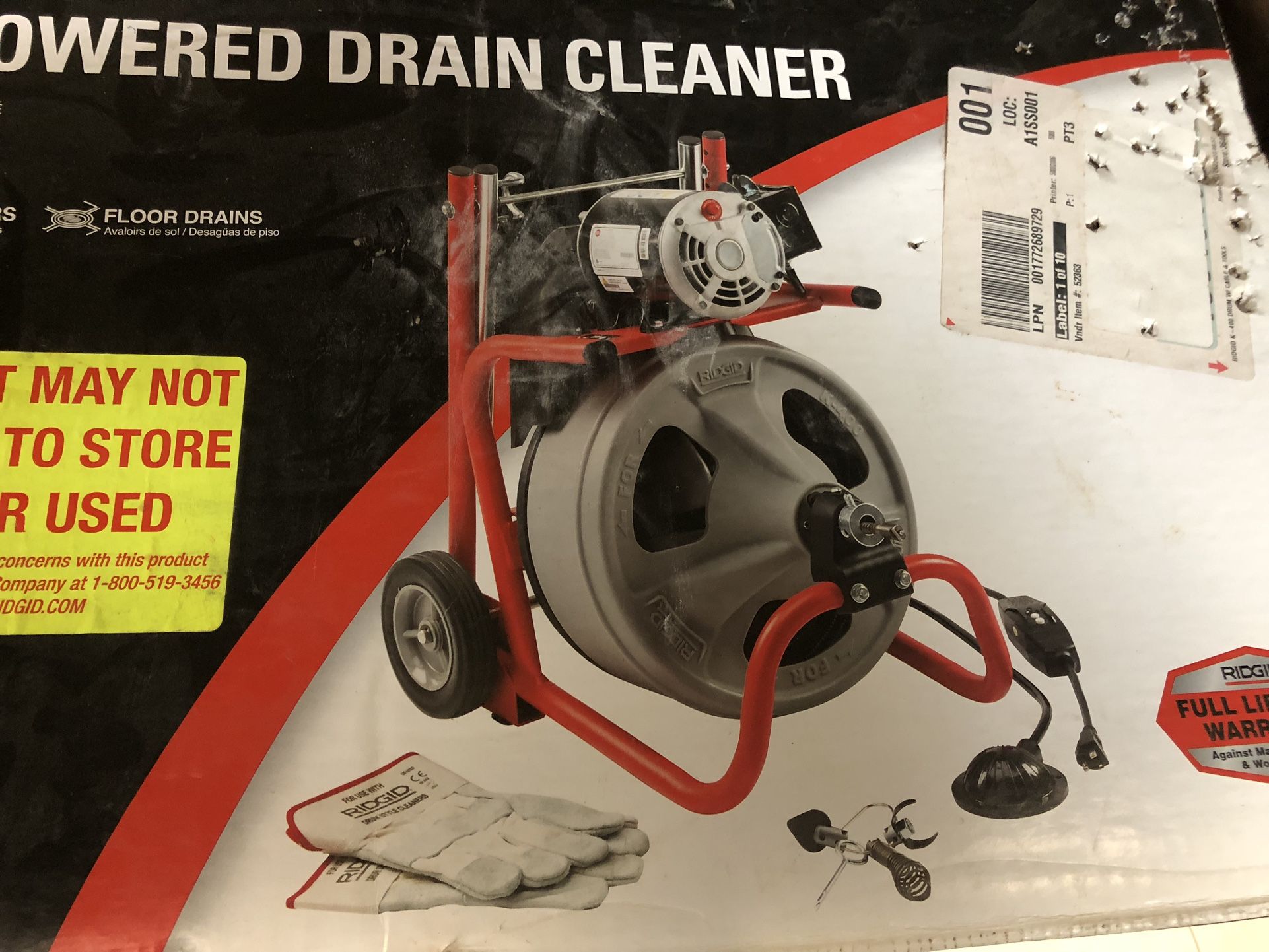 RIDGID DRAIN SNAKE