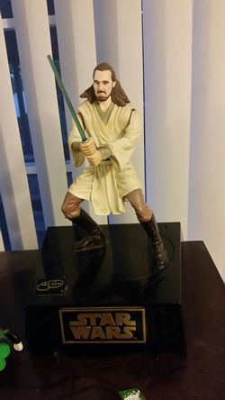 Star Wars qui-gon jinn talking bank