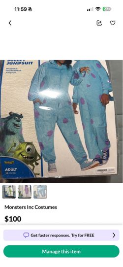 Monster inc costumes