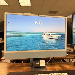 Apple iMac 24” M1 (2021) – Blue – Clean, Fast, Ready to Use