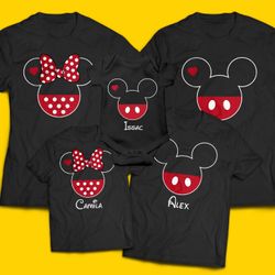 Mickey And Minnie Mouse Shirts For Family Camisetas Birthday Shirts