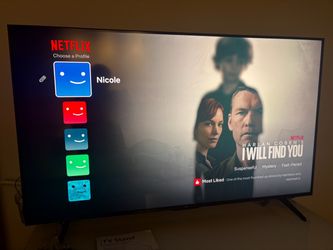 Large Flat Screen Smart TV 55”