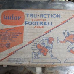 Tudor 50s Vintage Tru-Action Electric Football  in Original Box