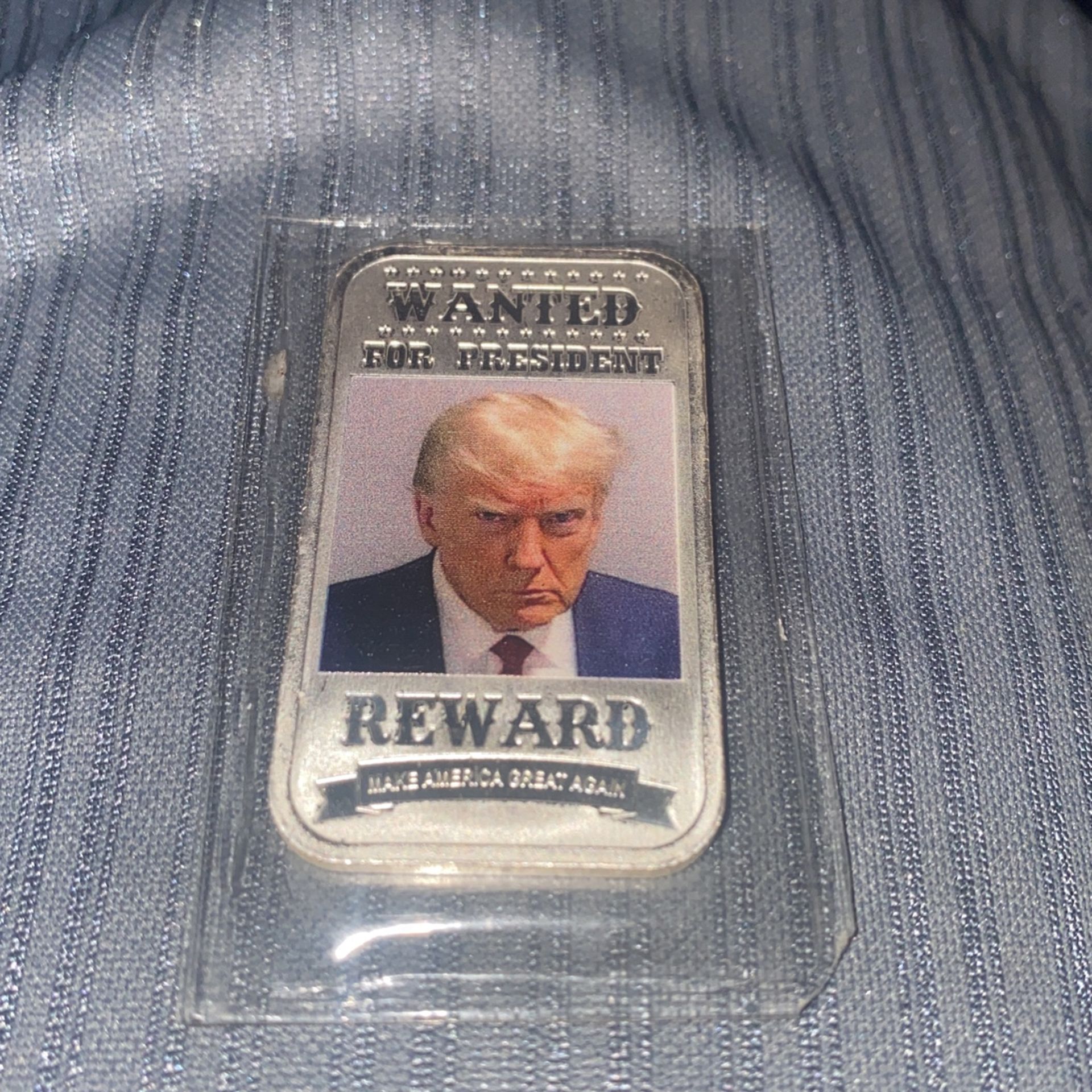 Trump Silver One Troy Ounce 