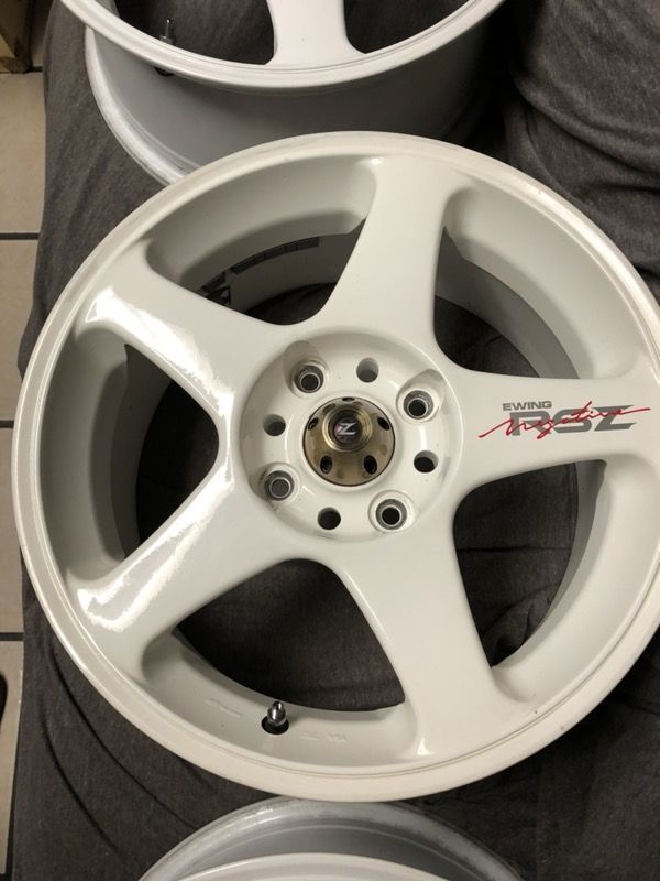 Work Ewing RSZ Negative wheels 16x7 4X114 +42 off set