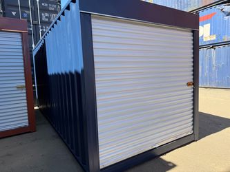 20FT REFURBISHED SHIPPING CONTAINER – ROLL UP DOOR ENTRY