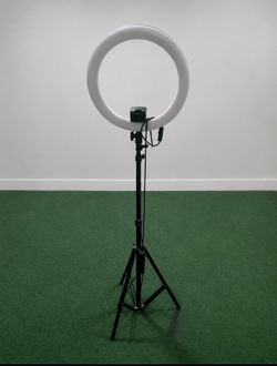NEEWER Advanced 18" LED Ring Light with Tripod Stand Phone Holder for iPhone Samsung Android Phones for Makeup YouTube Video Blogger Salon