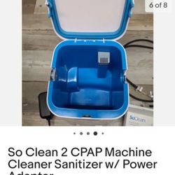 So Clean 2  CPAP Machine