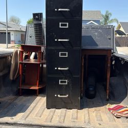Four Drawer File Cabinet