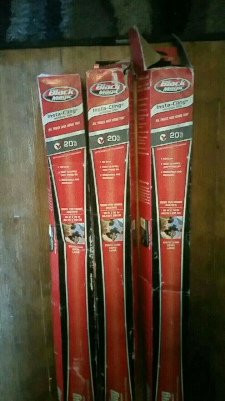 Black magic insta-cling window film