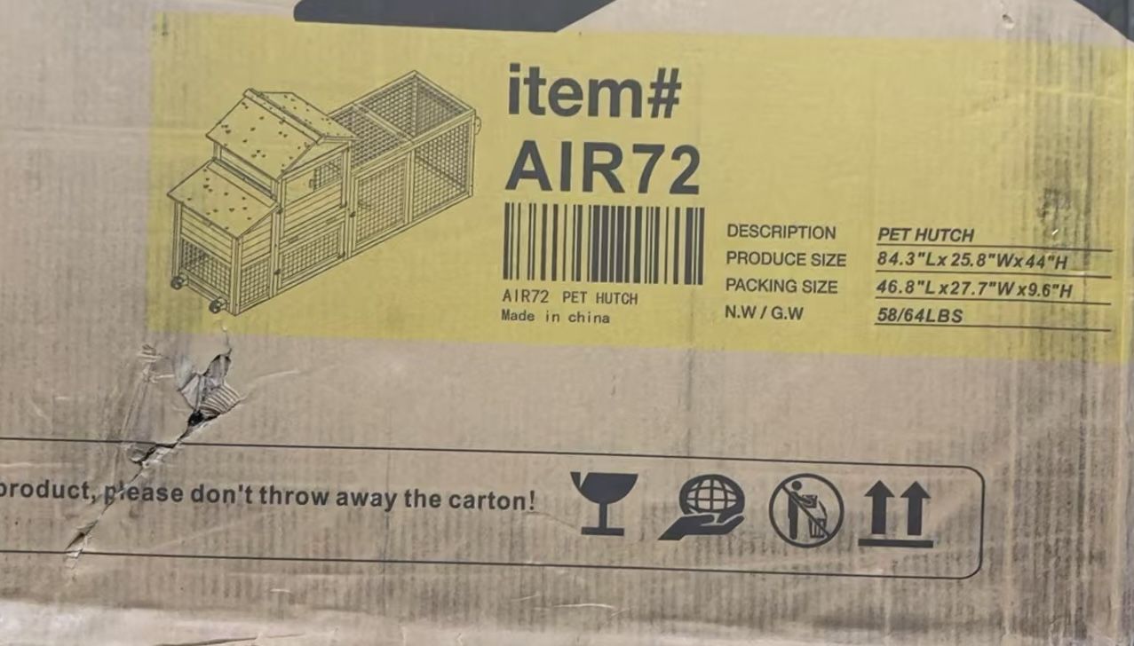 😀 Aivituvin AIR72 Chicken Coop Expandable Chicken House with Wheel Large Hen House Movable Poultry Cage, Easy Combination with Second Coop, $121 👀it