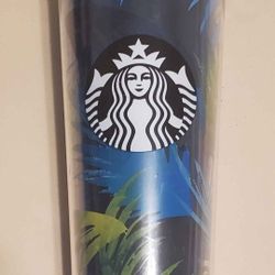 Brand New 4 Beautiful Large Starbucks  24 Oz Tumblers.   ( Never Used Still Has Price Tags On Them All ).