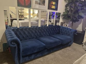 Blue Couch (from Wayfair)