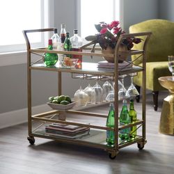Gold Bar Cart