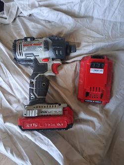 Porter Cable 20V Lithium Impact Driver with 2 Batteries