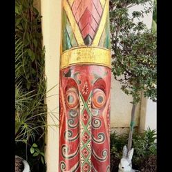 Hand-Carved Tiki Masks-Made In Indonesia 