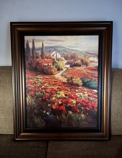 Roberto Lombardi POPPY FIELD WALL HANGING