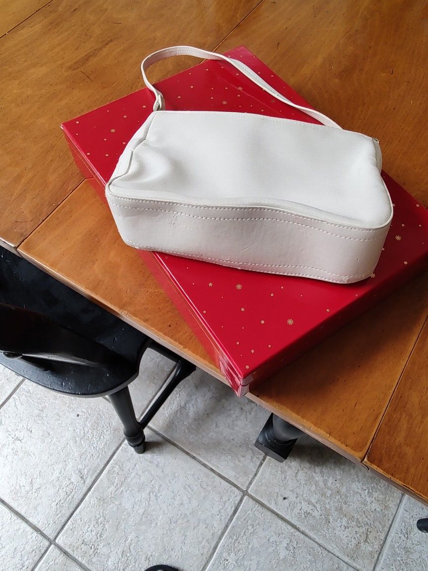 Small White Purse