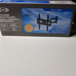 Tv Wall Mount Universal Full Motion Very Strong Size Support 23" to 56" Swivel 180° Tilt 15° 88 Lbs Max Load Arm extends 60~480mm Brand New In Box
