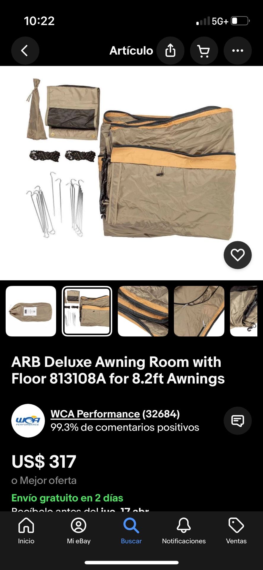 Arb Awning Room Accesorios Deluxe Q Flor