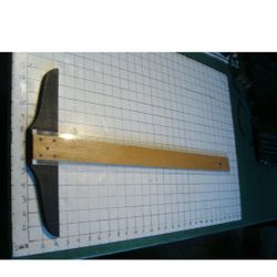 24" VTG Drafting T Square