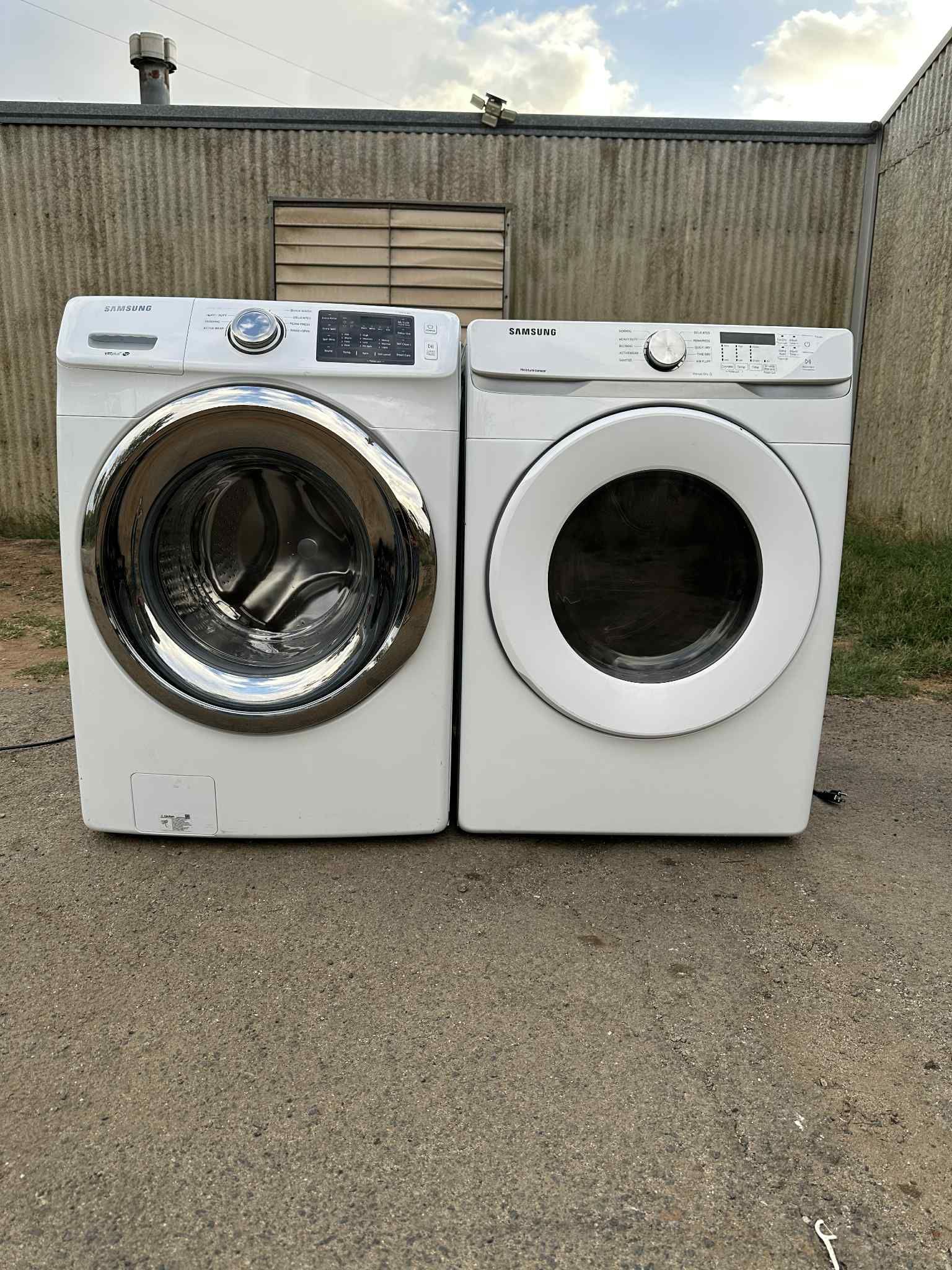 LG Washer And Electric Dryer