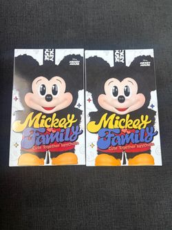 Mickey and Family Labubus